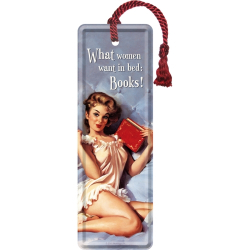 Bokmärke i metall What a women...,  retro