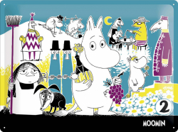 Metallskylt - Mumin Moomin