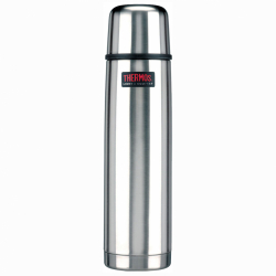 Ståltermos 1,0L borstad