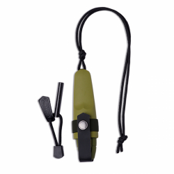 Eldris med tändstålskit Grön