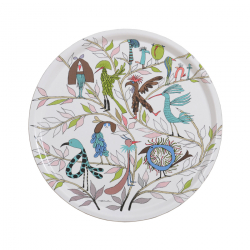 Fåglarna berättar, bricka, 38cm