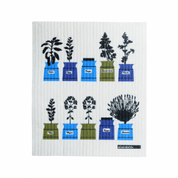 Persons kryddskåp, disktrasa, blå