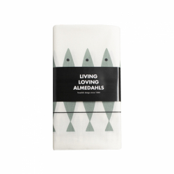 Sill textilvaxduk gröngrå, 145x220