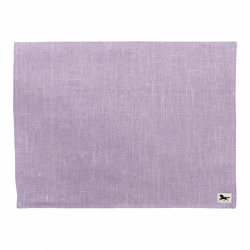 Linne, bordstablett, lila, 45x34cm (2-pack)