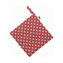 Korg, grytlapp, röd