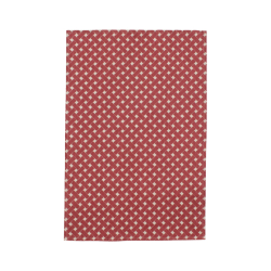 Korg, kökshandduk, röd