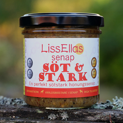 Söt & stark senap 150g