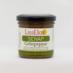Grönpeppar senap 150g
