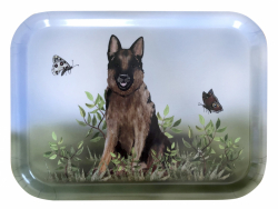 Bricka, Schäfer 20x27 cm