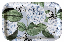 Bricka, Hortensia Blue 21x33 cm