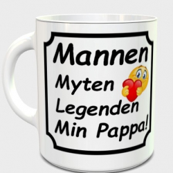 Farsdagsmugg Mannen Myten