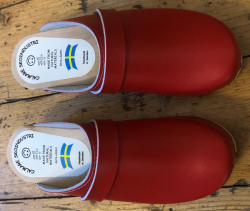 Träskor röd original