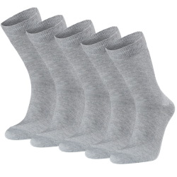 2 st 5-pack Seger sockar  grå