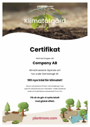 Plantera 30 träd! Klimatsmart gåva - digitalt gåvobevis