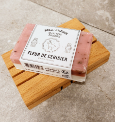 Marseille Fast Tvål med Åsnemjölk och Körsbärsblomma 125g