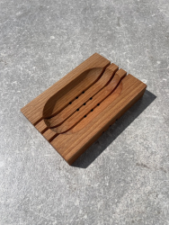 Tvålfat i bokträ rundat