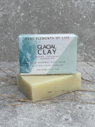 Tvål & Schampobar i ett med glaciärlera 