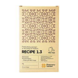 Örtte med fokus på hård mage