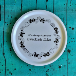bricka SWEDISH FIKA 31 cm
