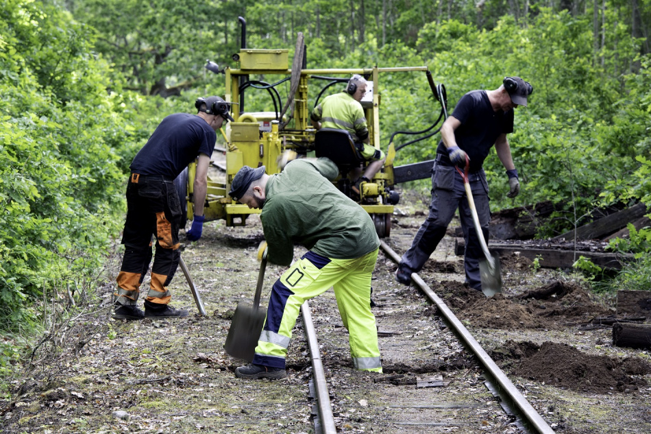 Banarbete foto Staffan Ekengren