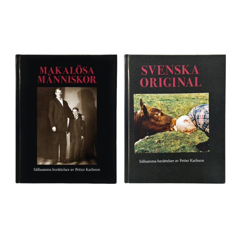 Bokpaket - Makalösa människor + Svenska Original