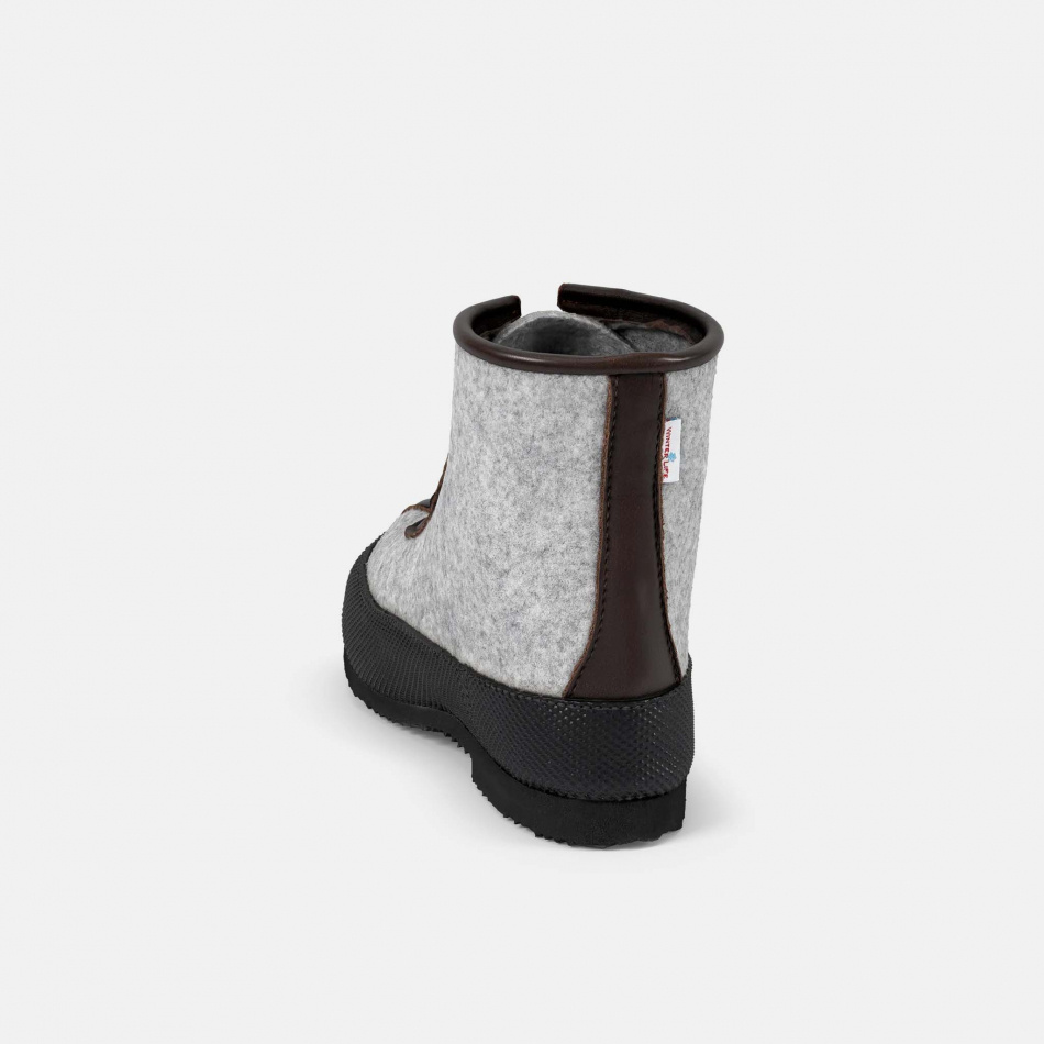 Luddan Låg Grå/Brun (stl 35-47) 1