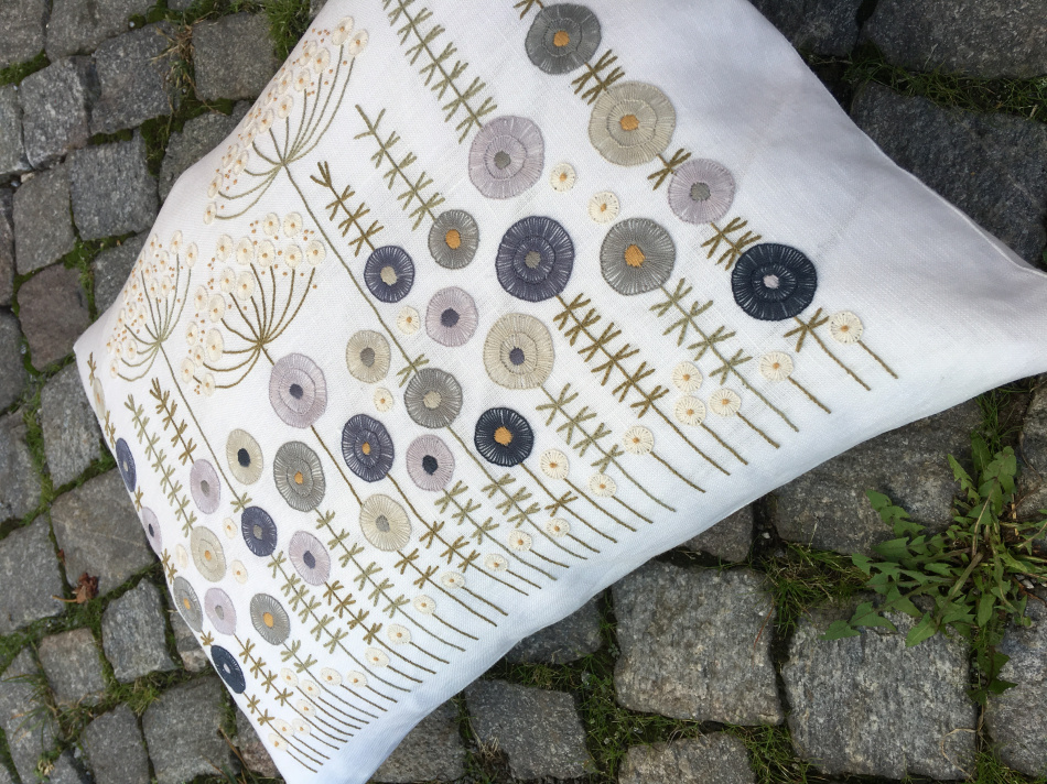 Materialsats kudde Bellis