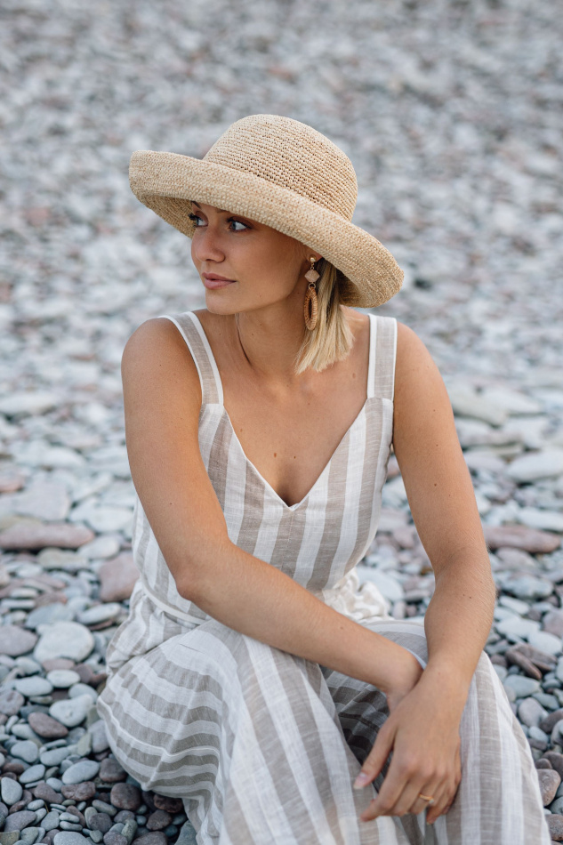 Zelda Raffia Natural Straw 