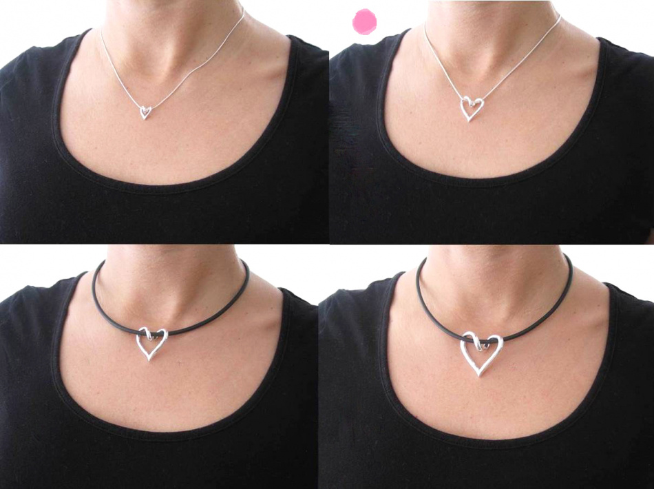 Hjärta i silver - Lilla 4