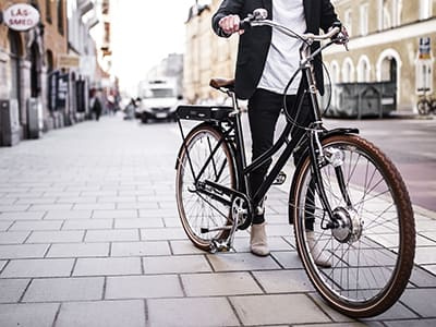 Stålhästen Prima Elcykel cream 28