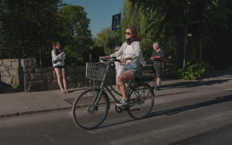 Elcykel Prima Fram Blå