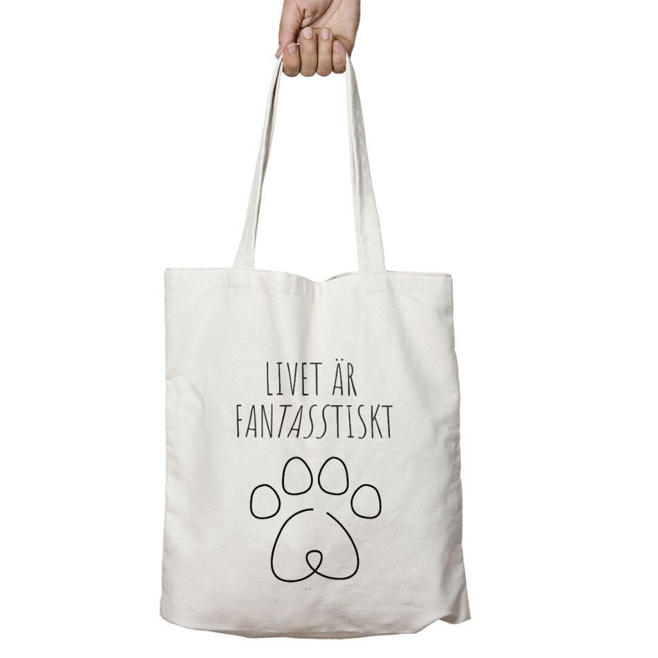 Tygväska: Livet är fantasstiskt 
