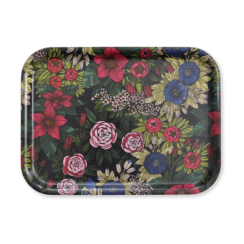 Bricka Old Flowers original 27x20