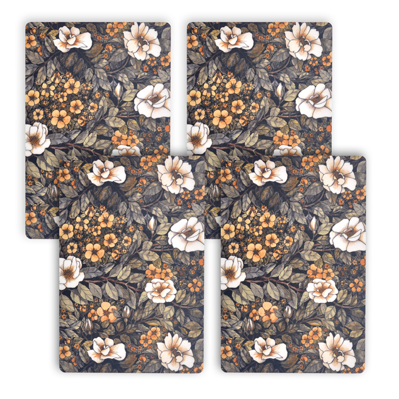 Smörgåsbricka Rosatok 4-p