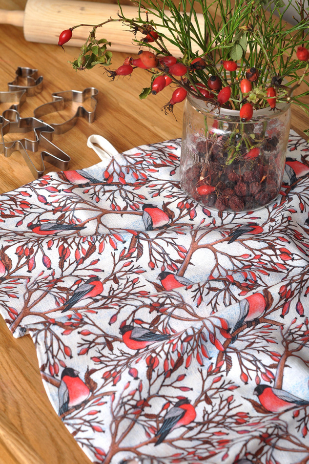 Kökshandduk Nyponherrar 3