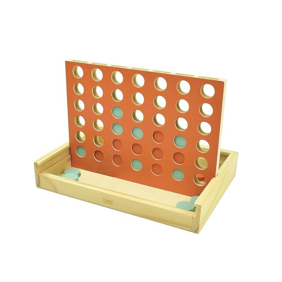 Fyra i rad  - klassiskt brädspel av trä 1