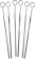 Grillspett av rostfritt stål 25 cm, 6 st Grillspett av rostfritt stål 25 cm, 6 st