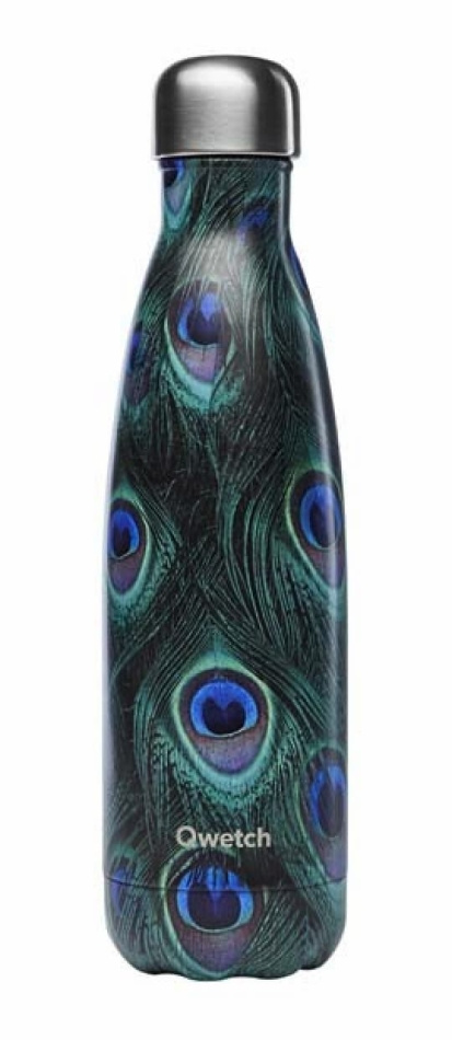 Isolerad vattenflaska 500 ml Paon Green - Qwetch