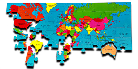 Geopussel Världen 2
