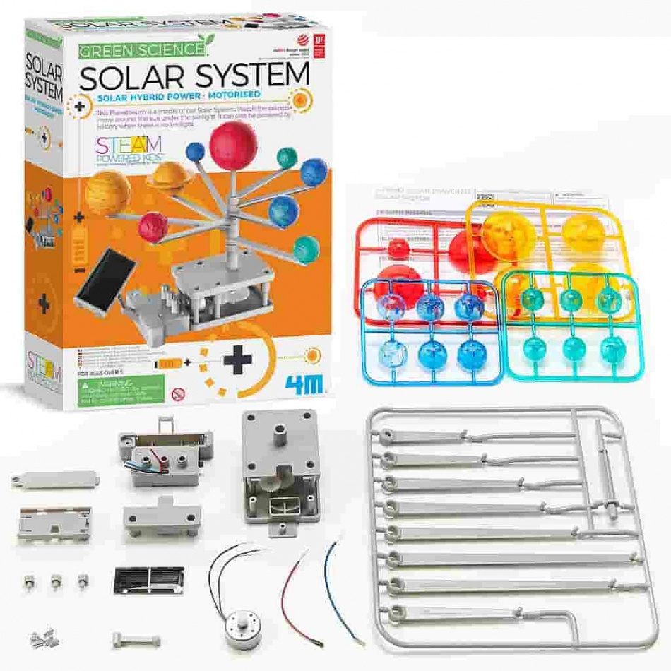Soldrivet solsystem - hybrid 2