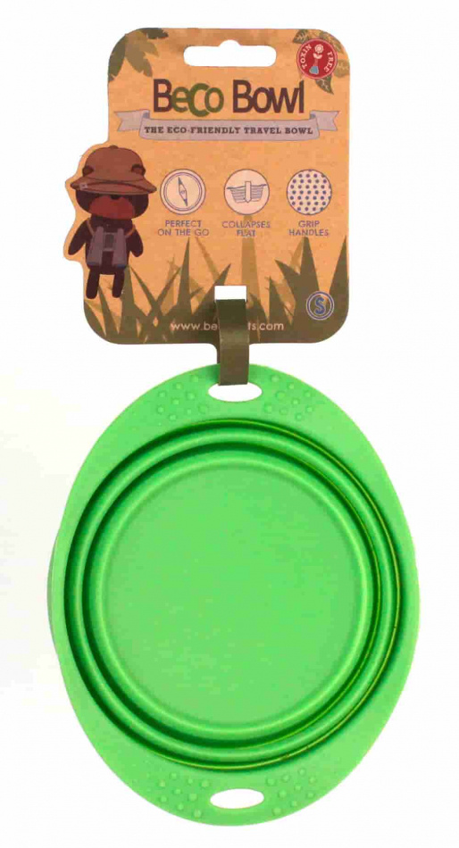 Djurmatskål hopfällbar 12 cm - small