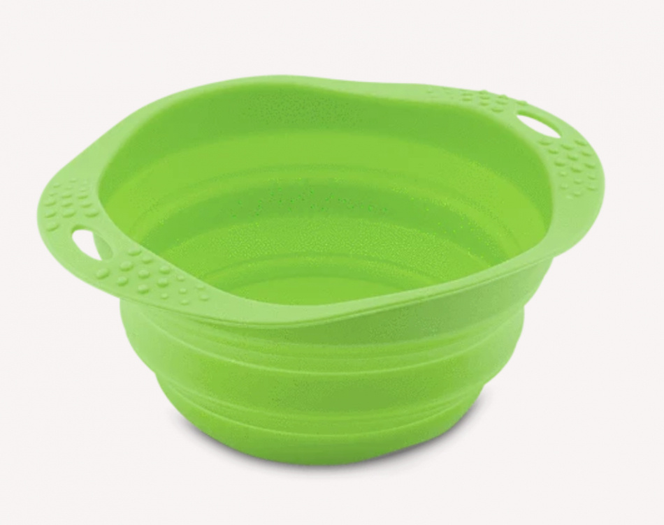 Djurmatskål hopfällbar 14 cm - medium