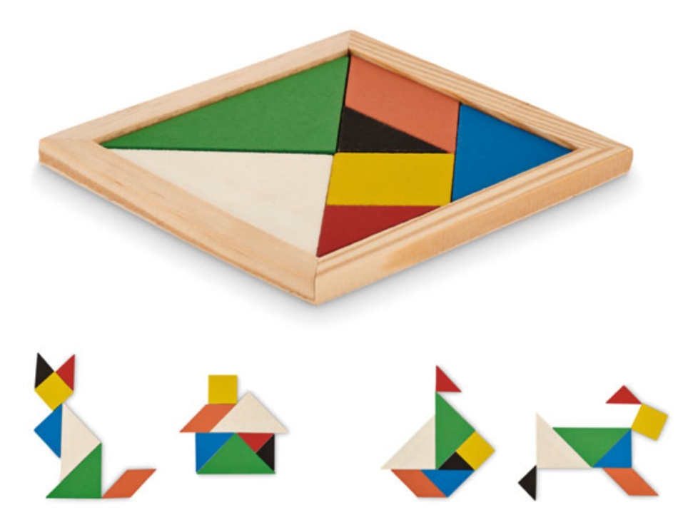 Tangrampussel för träning av geometrisk begreppsbildning