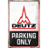 Metallskylt - Deutz Parking Only Metallskylt - Deutz Parking Only