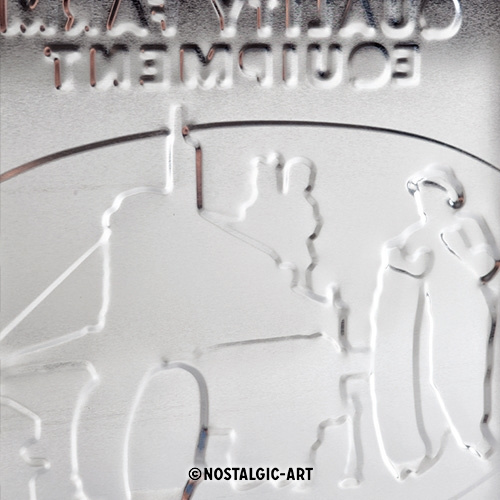 Metallskylt - John Deere Quality Farm 4