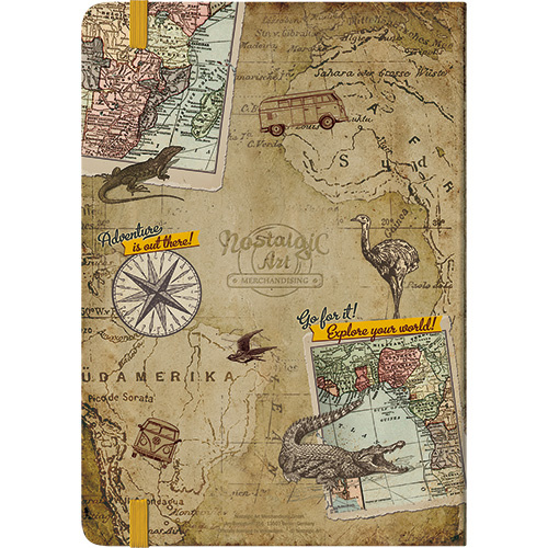 Anteckningsbok VW Bulli - Let´s Get Lost