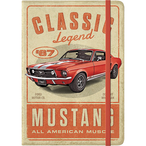 Anteckningsbok Ford Mustang