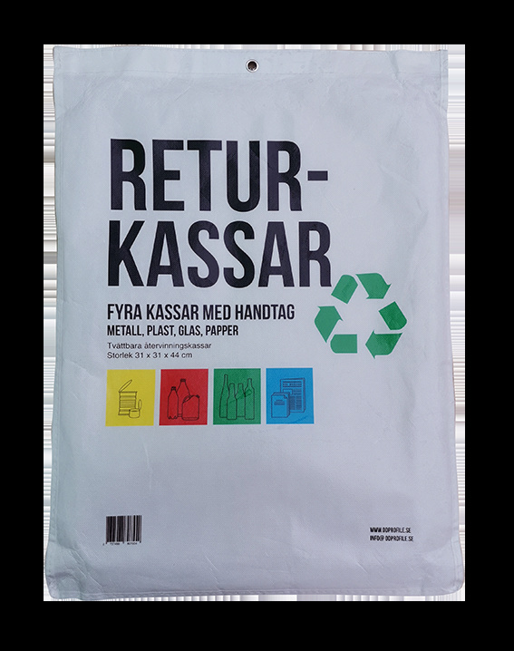 Återvinningskassar  - Returen 4-pack 2