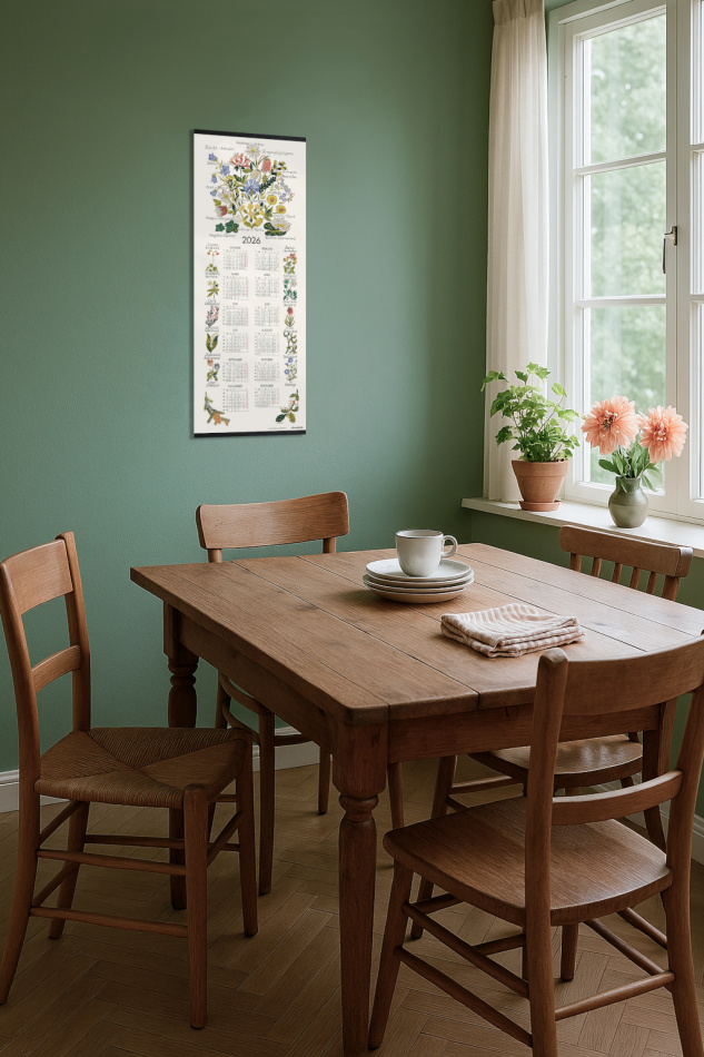 Landskapsblommor, kalender 2026