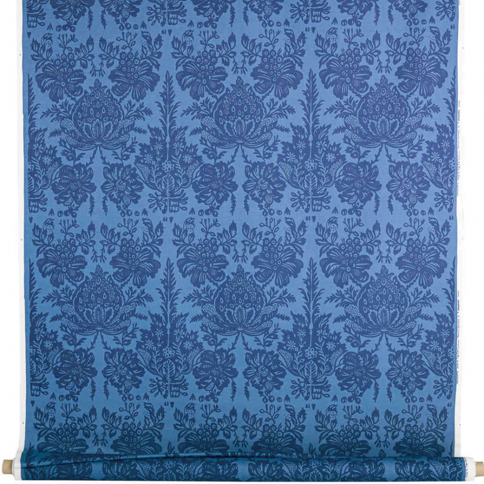 Granatäpple, vaxduk metervara, blå